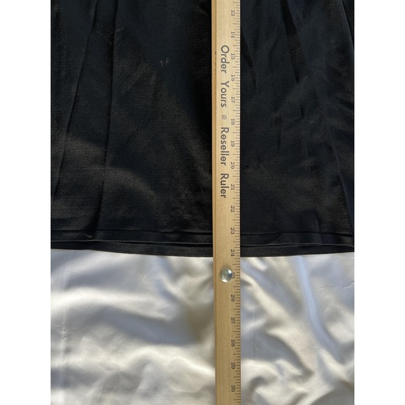 Michael Simon Shirt Womens XL Black Beaded Embellished Sleeveless Tank Top Rayon - Picture 10 of 12